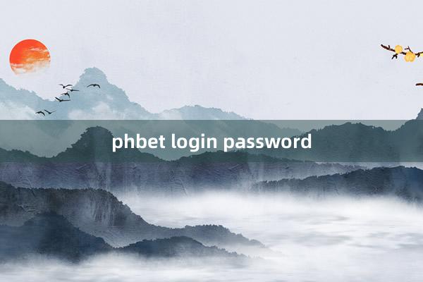 phbet login password